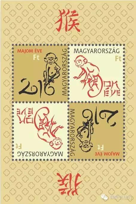中国猴年已经被全世界的邮票设计师玩坏了